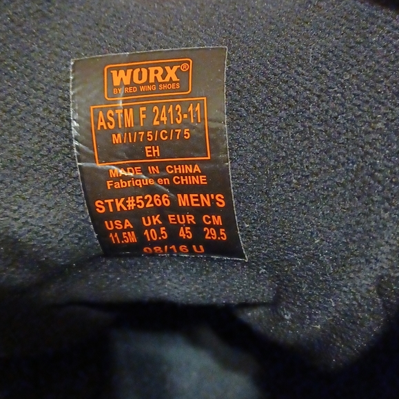 Worx Red Wing Men\'s Watetproof Safety Boots. main image 4
